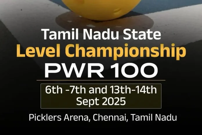 Tamil Nadu Pickleball Championship