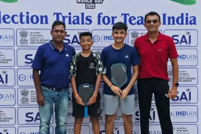 Vivan Patel Veer Shah Pickleball World Cup Vivan Patel Veer Shah Pickleball World Cup