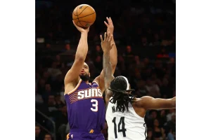 Dillon Brooks Shoved to Ground in Suns-Nets Fiery Skirmish