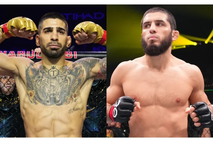 Ilia Topuria, Jack Della Maddalena, Islam Makhachev, UFC, Ilia Topuria UFC showdown