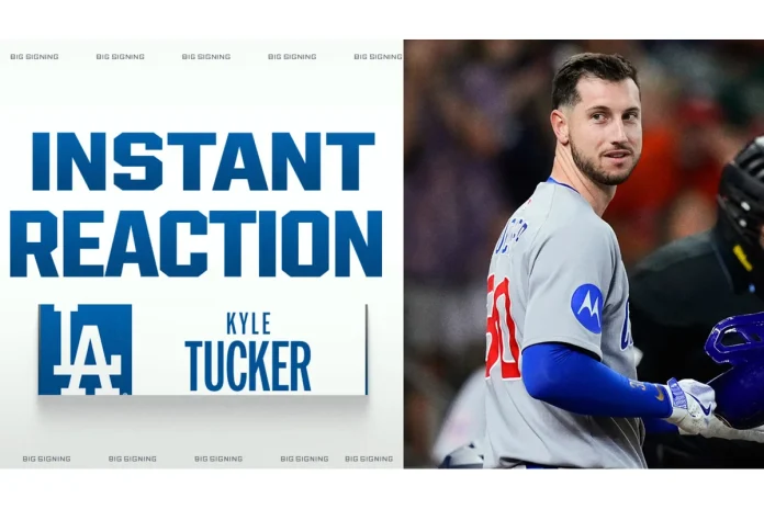 Kyle Tucker, MLB, Los Angeles Dodgers, Kyle Tucker Dodgers signing