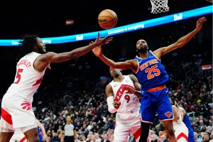 Mikal Bridges’ 30-Point Surge Powers Knicks’ Win Over Raptors