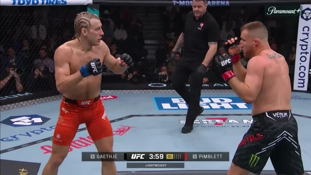 Paddy Pimblett, Ilia Topuria, Justin Gaethje, UFC, Paddy Pimblett UFC 324 setback