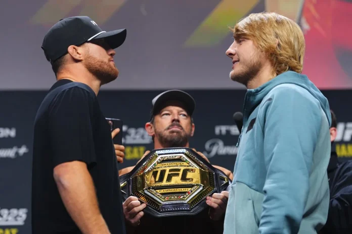 Paddy Pimblett, Justin Gaethje, UFC, Paddy Pimblett champ-champ goal