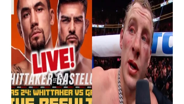 Robert Whittaker, Justin Gaethje, Paddy Pimblett, UFC, Robert Whittaker on Pimblett