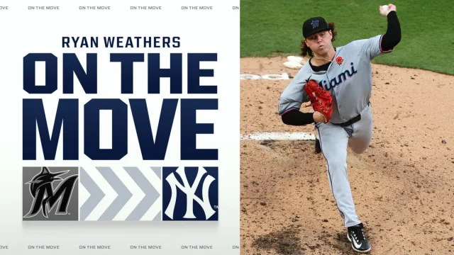 Ryan Weathers, New York Yankees, Miami Marlins, Ryan Weathers Yankees trade