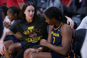 Aliyah Boston and Caitlin Clark Roast Fever’s WNBA Highlight Fail