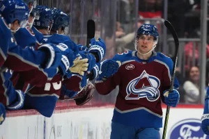 Lehkonen’s 2 Goals Power Avalanche Past Sharks 4-2 Win