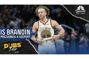 Brandin Podziemski Powers Warriors in Surprise Birthday Blowout