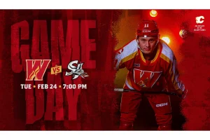 Calgary Wranglers Aim to Defend Lead Against Barracuda Tonight