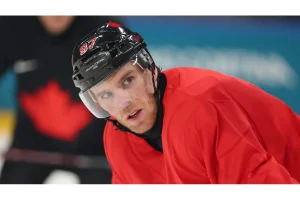 Connor McDavid’s Massive Hit Sets Tone in Olympic Debut