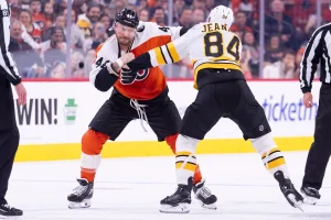 McAvoy’s Goal Stuns Dan Vladar in Bruins vs. Flyers Clash