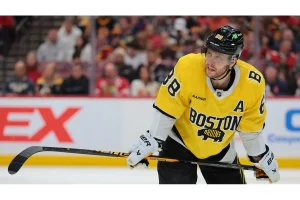David Pastrnak Shines for Czechia at Olympic Hockey Debut
