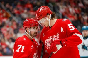 Dominik Shine and Sheldon Dries Recalled in Red Wings Emergency Call-Up