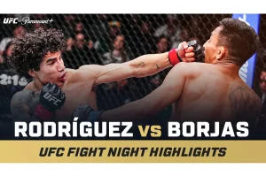 Imanol Rodriguez Stuns in UFC Debut with Mexico City KO
