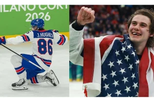 Jack Hughes’ Epic OT Goal Clinches USA Gold After 46 Years