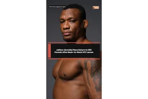 Jailton Almeida Breaks Silence After UFC Release, Vows Return