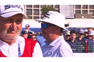 Joel Dahmen Stuns Crowd Wearing Seahawks Helmet with Birdie
