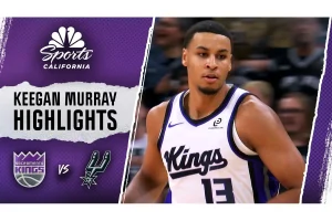 Kings’ Keegan Murray Out 2 Weeks with Ankle Injury