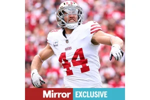 Kyle Juszczyk’s Wife Stuns in USA-Themed Winter Fashion