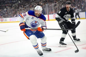 Leon Draisaitl Hits Milestone as Oilers Dominate Kings 8-1