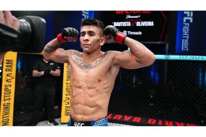 Mario Bautista Stuns with Slick Submission Win at UFC Fight Night