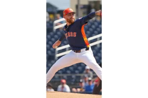 Astros’ Mike Burrows Shines with Fiery Spring Training Debut