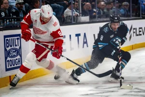 Nick Schmaltz Leads Mammoth with 4 Goals in Win