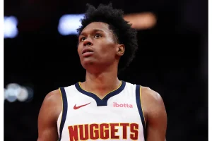 Peyton Watson Out 4 Weeks with Hamstring Injury