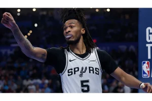 Stephon Castle Injury Status Uncertain for Spurs vs Thunder Tonight