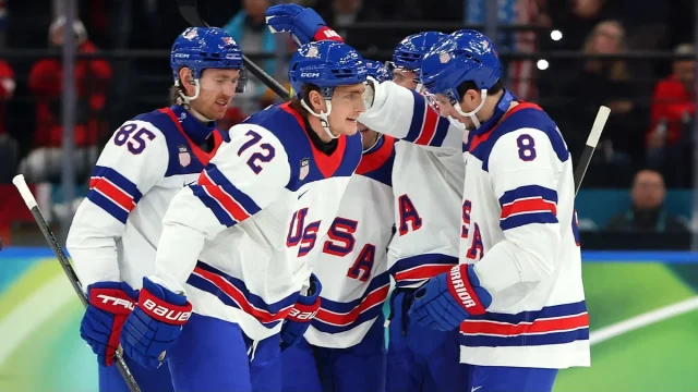 Tage Thompson Olympic performance