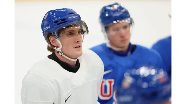 Tage Thompson Team USA Olympics