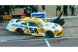Taylor Gray Runs Over Pit Crew Member in Scary NASCAR Incident