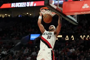 Toumani Camara’s Career Night Powers Blazers Past Sixers