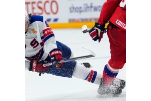 Trevor Zegras Cheers Jack Hughes’ Stunning Olympic Gold Win