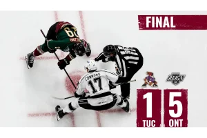 Ontario Reign Crush Tucson Roadrunners 5-1 in Dominant Win
