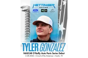 Tyler Gonzalez’s NASCAR Debut with Hettinger Racing Shocks Fans