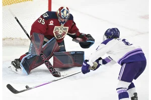 Ann-Renée Desbiens Shines with 17-Stop Shutout Win