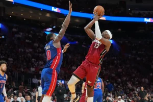 Bam Adebayo Recreates Wilt’s Iconic Photo After 83-Point Night