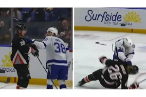 Brandon Hagel Fined After Heated Clash with Rasmus Dahlin