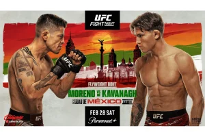 Lone’er Kavanagh Stuns Brandon Moreno in UFC Mexico City Upset