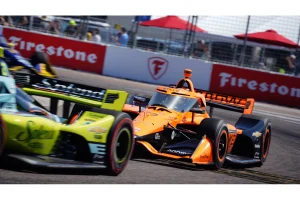 Christian Lundgaard Frustrated Stuck Behind Teammate in IndyCar Opener
