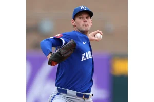 Cole Ragans Struggles but Shows Speed in Rough Spring Outing