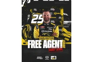 Corey LaJoie Joins Ram NASCAR Effort at Darlington Raceway