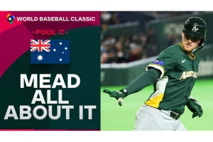 Curtis Mead’s WBC Homer Powers Australia to Win Over Czech Republic