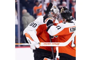 Dan Vladar Leads Flyers to Thrilling Shootout Win Over Leafs