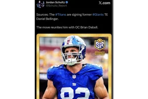 Titans Sign TE Daniel Bellinger, Reuniting with Coach Daboll