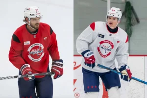 David Kampf Joins Capitals Practice Ahead of Debut