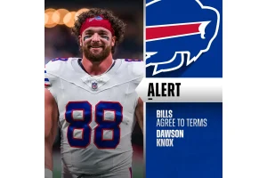 Dawson Knox Re-Signs with Bills on New 3-Year Deal
