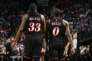 Jabari Walker Shines with Double-Double in 76ers Win